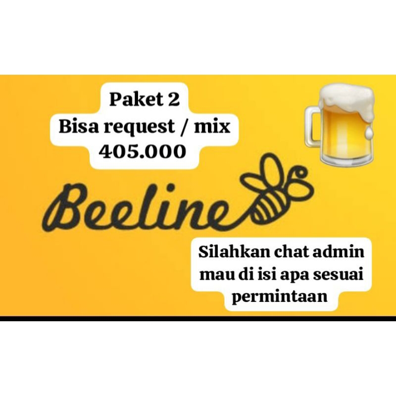 

Beeline paket 2 bisa request/mix ( chat admin terlebih dahulu)