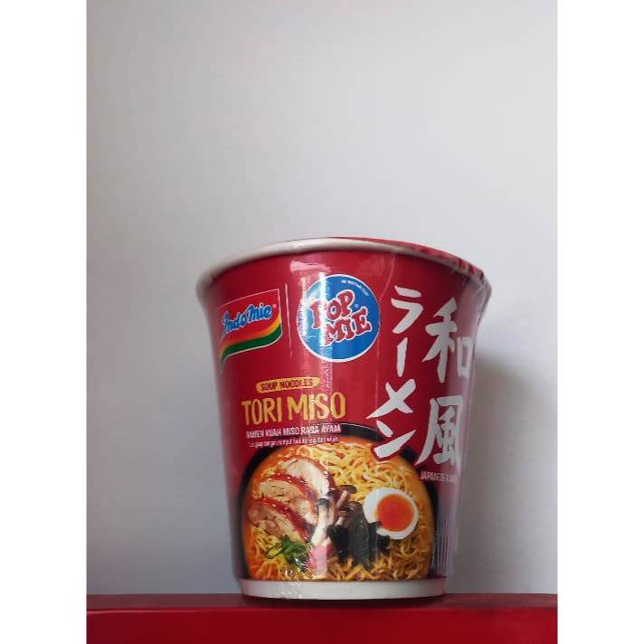 

Pop Indomie Tora Miso Ramen Kuah Miso Rasa Ayam