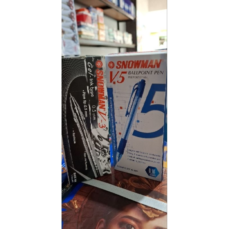 

Pulpen Snowman V5 & V3