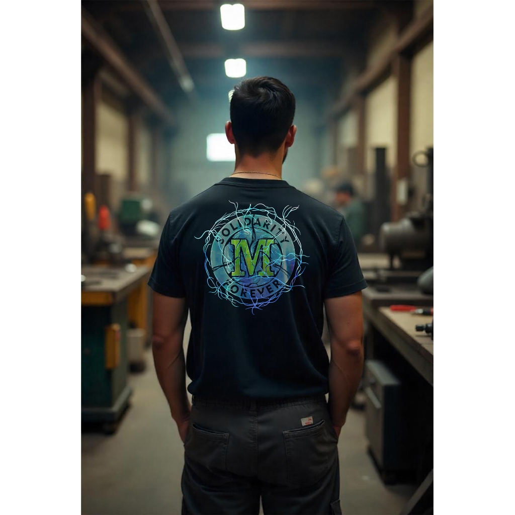 Baju Kaos M Solver | Kaos Solidarity M Forever | Kaos Teknik Mesin