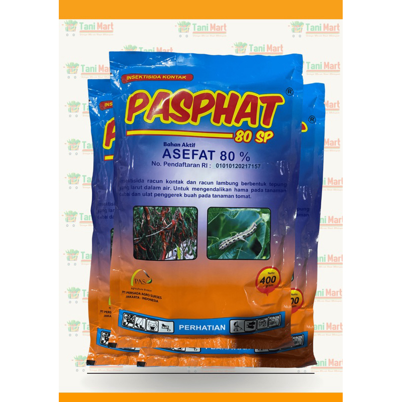 Insektisida PHASPAT 80 SP Asefat 80% 400g-1kg