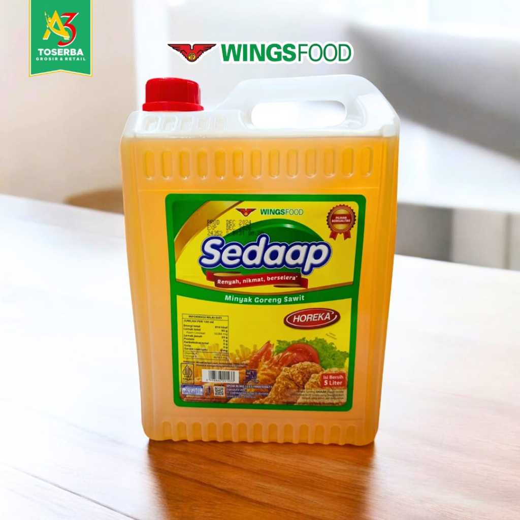 

Promo !!!! Sedaap Minyak Goreng Sawit 5 Liter