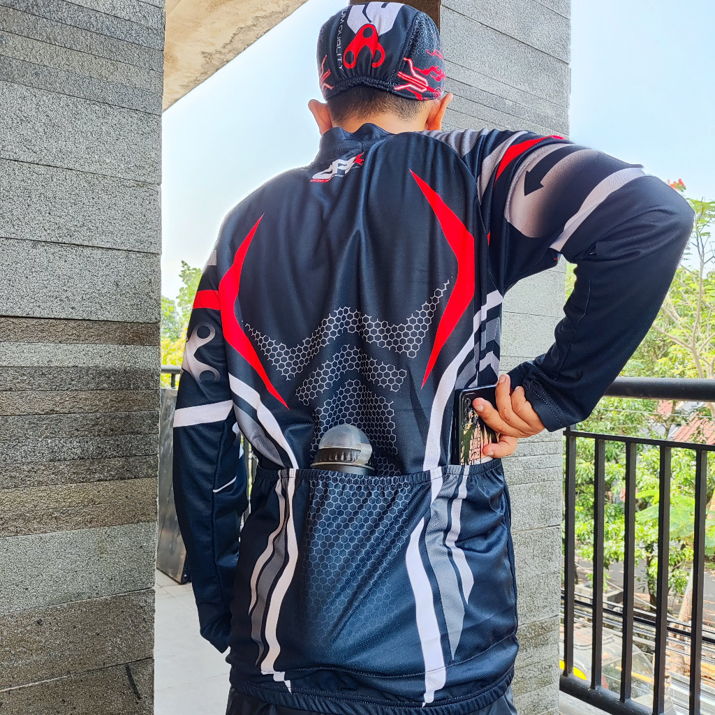 New Cpx Baju Kaos Jersey Sepeda Mtb Kaos Gowes Pria Wanita Lengan Panjang Full Printing Original