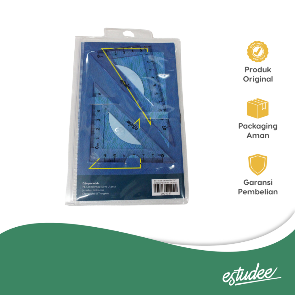

ESTUDEE GEOMETRIC SET ANTI-SLIP BLUE ES-GR18801