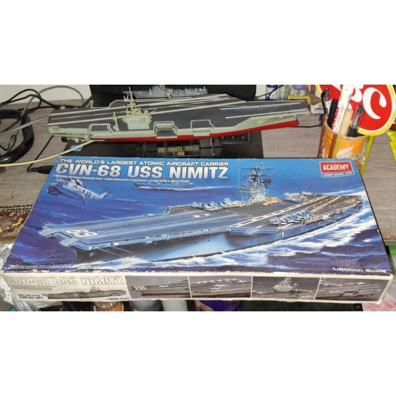 Warship Kapal Induk USS CV-68 Nimitz Academy