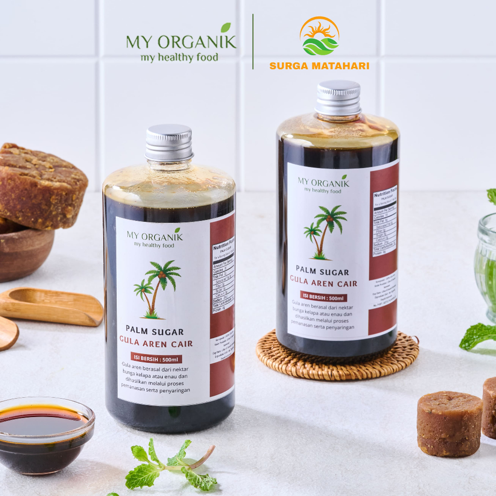 

My Organik Gula Aren Cair Murni Premium High Quality Pure Liquid Palm Sugar Asli 100%