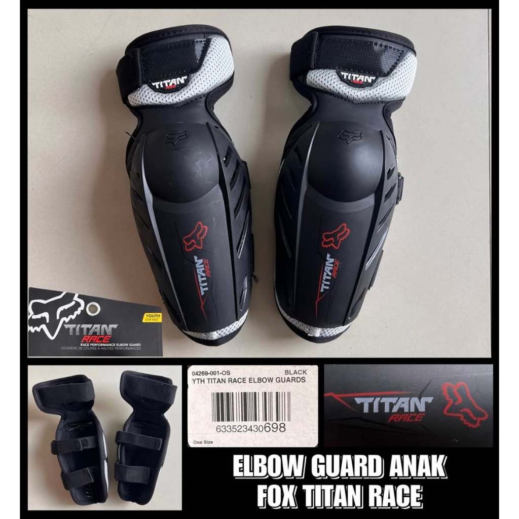 PELINDUNG SIKU ANAK FOX TITAN RACE ELBOW GUARD