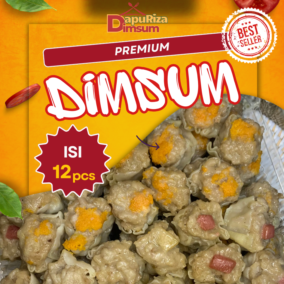 

Dimsum Premium Frozen Isi 12 pcs – Free Saus, Cocok untuk Keluarga