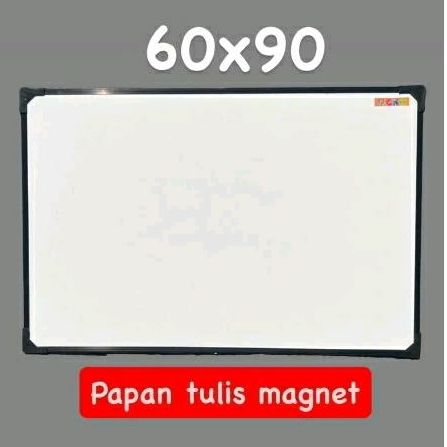 

Whiteboard/papan tulisMagnetic 60x90