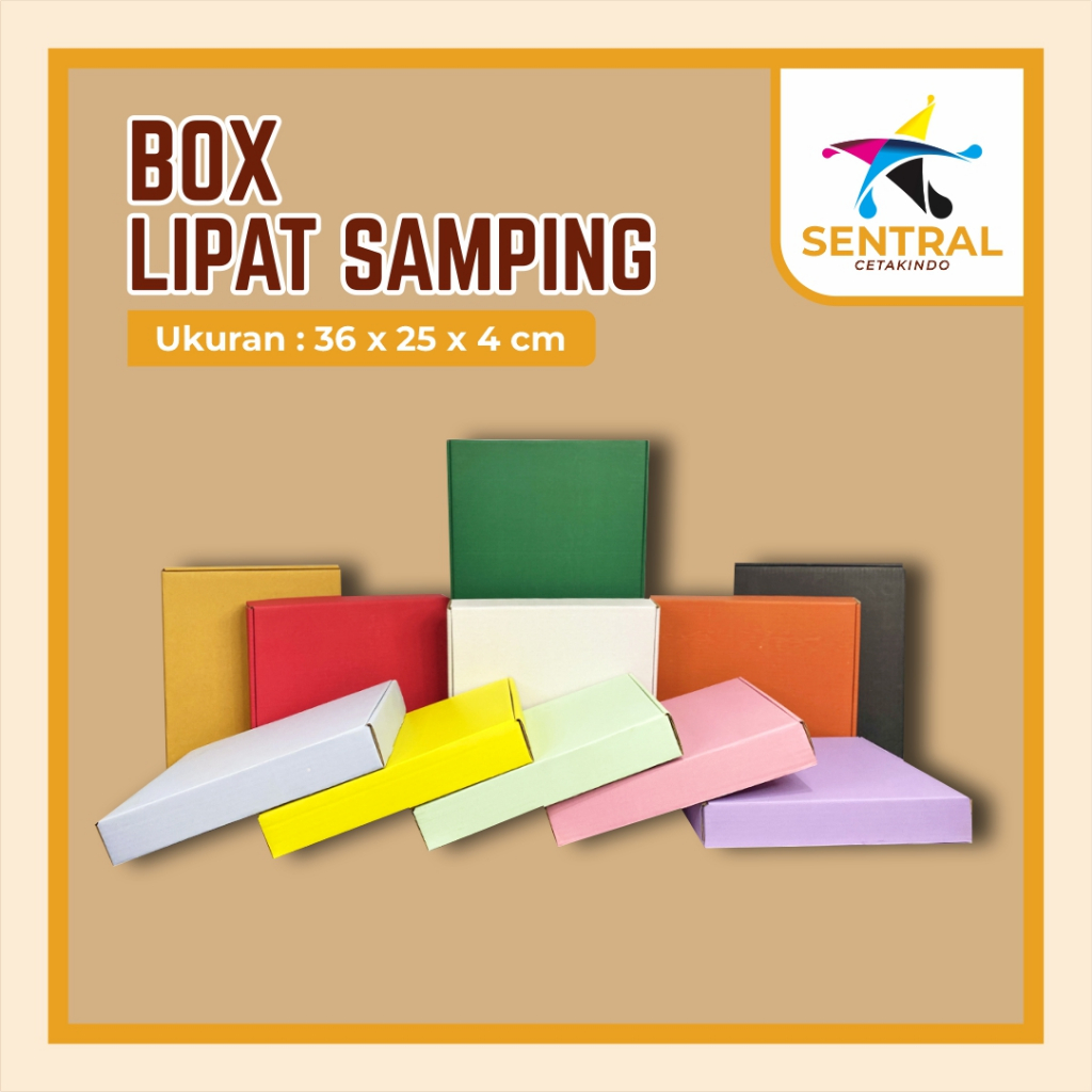 

Box DC LS (36 x 25 x 4 cm) - Kardus Packing Kado Gift Box Aesthetic / Custom Hampers Murah