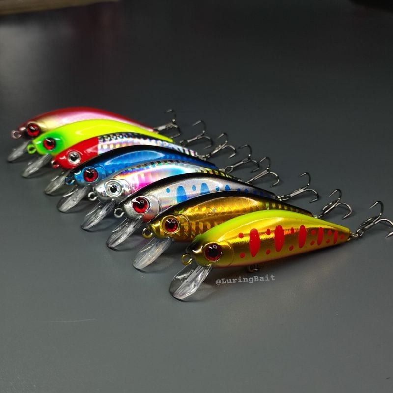 LuringBait - Lure minnow agile proberos 70s Sinking 70mm 10gram