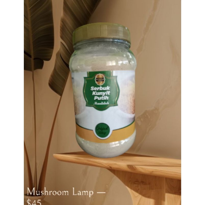 

Bubuk/Serbuk Kunyit Putih/Serbuk kunyit putih isi 200 gram