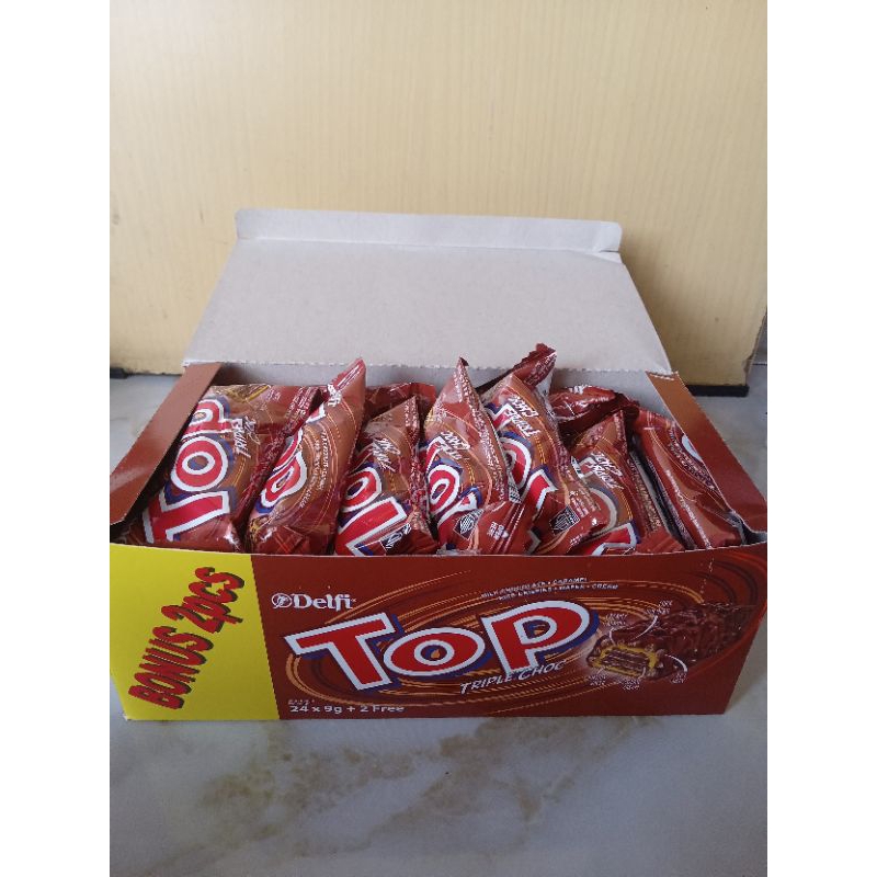 

TOP COKLAT ISI 24Pcs +free 2pcs