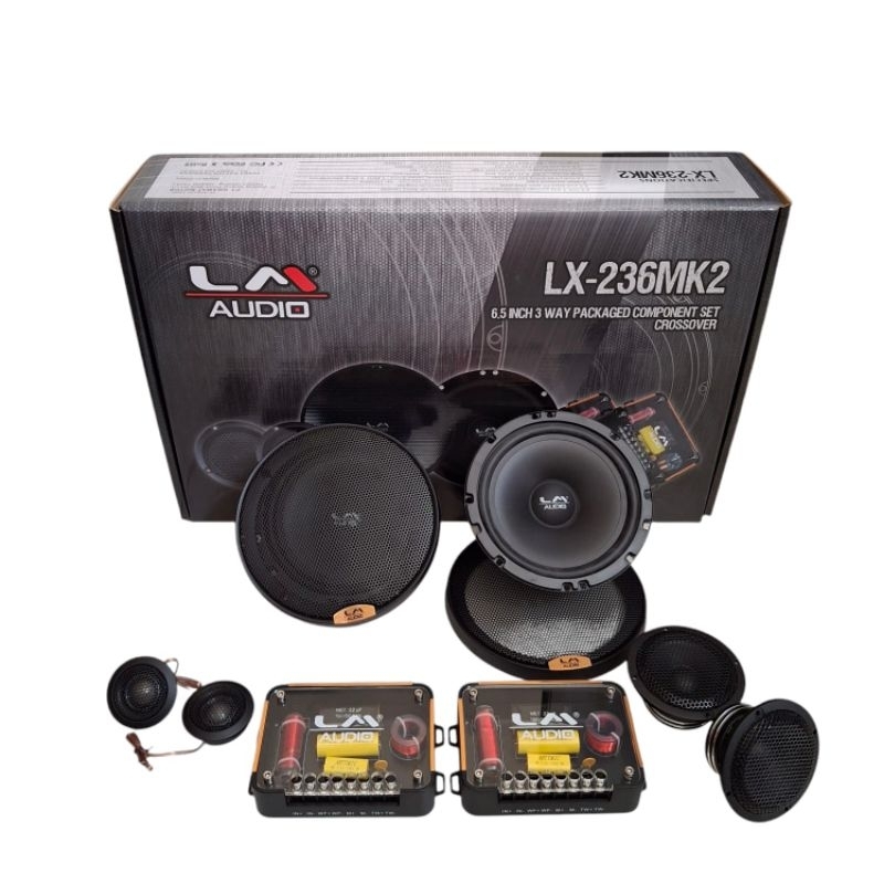 Speaker split 3 way lm audio lx-236MK2 speaker 3 way component set crossover lm audio