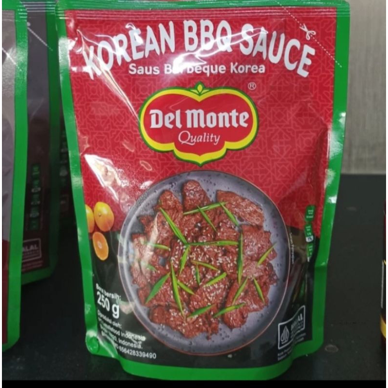 

delmonte Korean barbeque sauce 250gr
