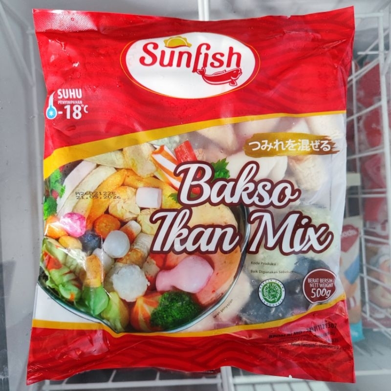 

Sunfish Bakso Ikan Mix 500g