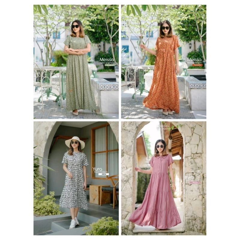 MEISSA DRESS, INKA DRESS & YURA DRESS// DASTER By Ghina Fashion