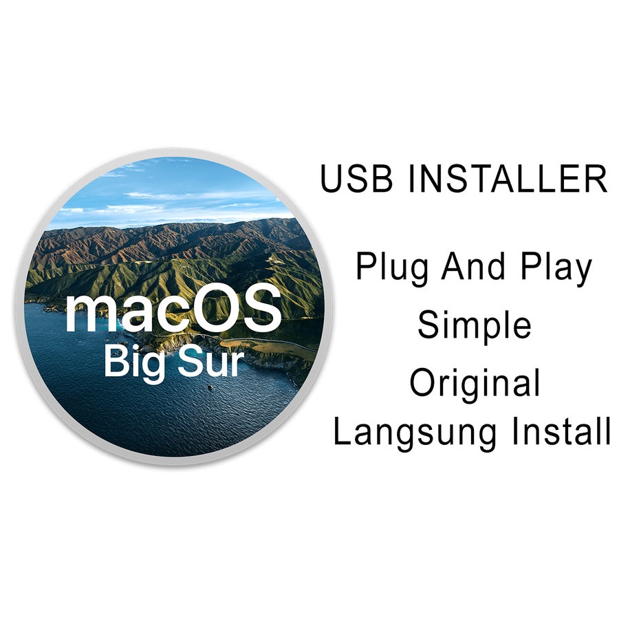 Installer macOS Bigsur Patcher