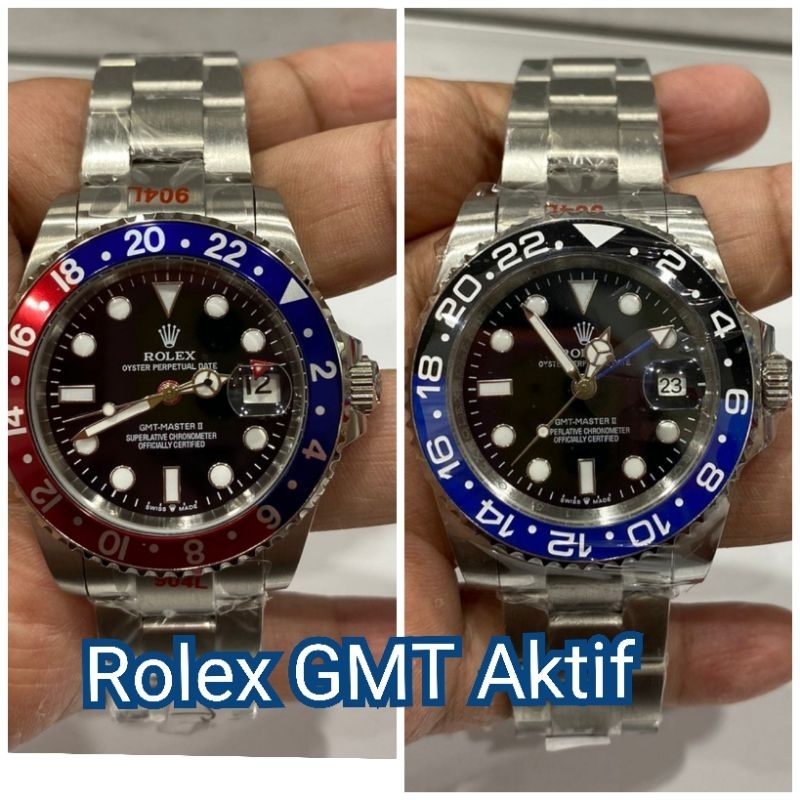 ROLEX GMT MASTER COCA COLA PEPSI BATMAN GMT AKTIF