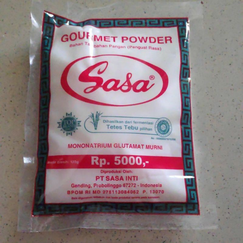 

SASA penyedap rasa MSG Micin 5000 per pcs