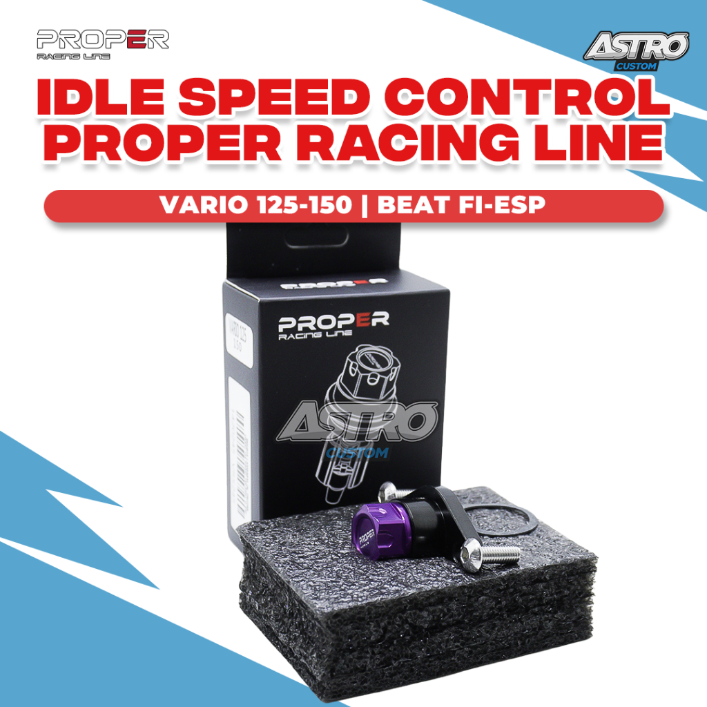 ISC Manual Proper Beat Scoopy Fi ESP Vario 125 150 Integrated Speed Control Idle Air Screw