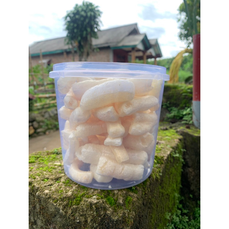 

KERUPUK RAMBAK SIAP MAKAN GRATIS TOPLES CANTIK