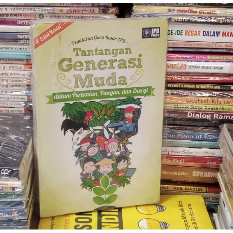 Buku Tantangan Generasi Muda Dalam Pertanian, Pangan, dan Energi | IPB Press | Original Preloved