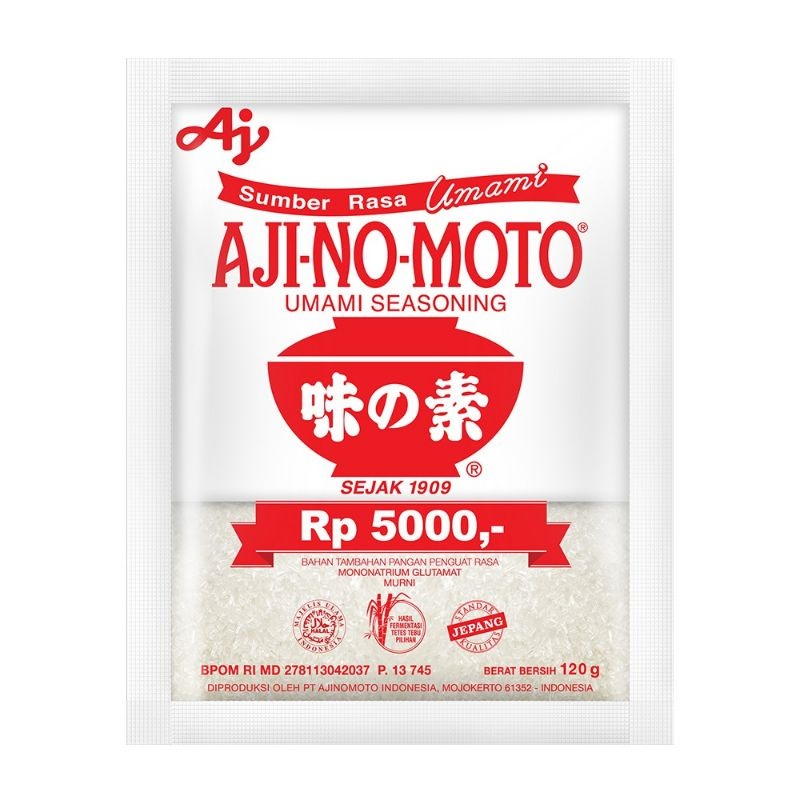 

Ajinomoto Penyedap Rasa MSG 90g (Rp.5000)