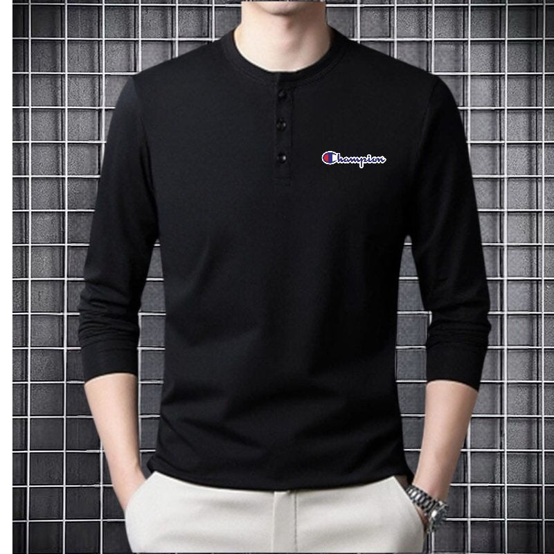 KAOS KANCING LENGAN PANJANG PRIA TERLARIS/KAOS KANCING 3 LENGAN PANJANG