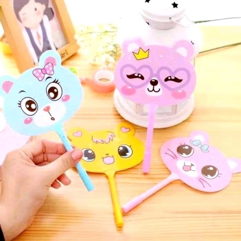 

O( O1 ) PULPEN KIPAS KARAKTER LUCU / PENA KIPAS ANIMAL BALLPOINT