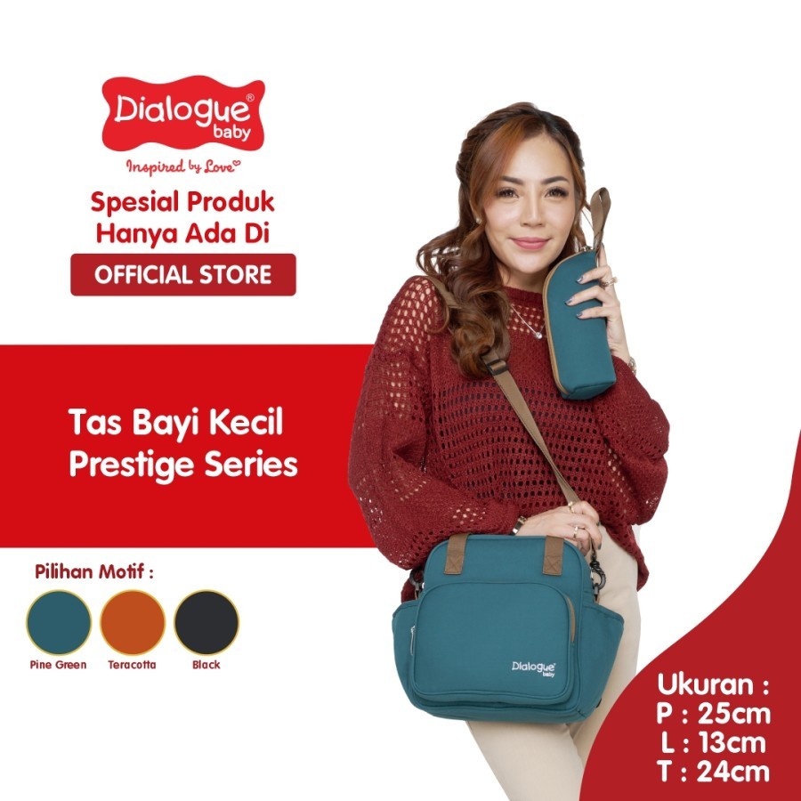 Dialogue Baby DGT7423 Prestige Series Tas Kecil 4in1 Backpack Perlengkapan Bayi Bandung Cimahi