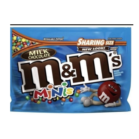 

M&MS Mini Milk Chocolate Candy Bag Sharing Size