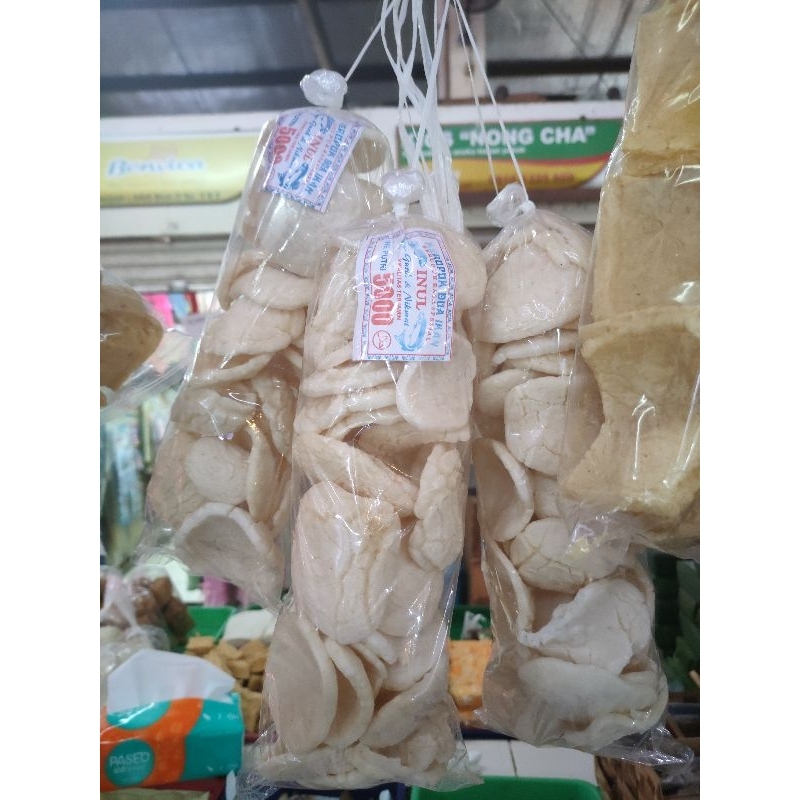 

kerupuk bawang Inul gurih