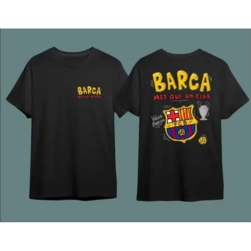 KAOS T SHIRT KEREM,CLUB BARCA