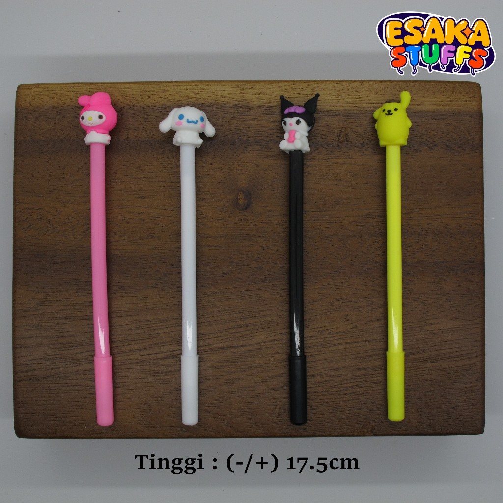 

Pulpen Gel Karakter Sanrio – Pompompurin ; Kuromi ; Cinnamoroll ; My Melody Pen Lucu Untuk Anak Perempuan 014