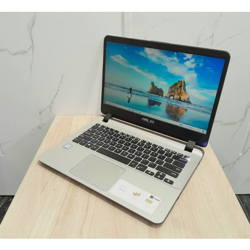 LAPTOP ASUS SLIM A407 X407UA Intel Core i3 7020U Ram 4Gb Ssd 128Gb SCU19540