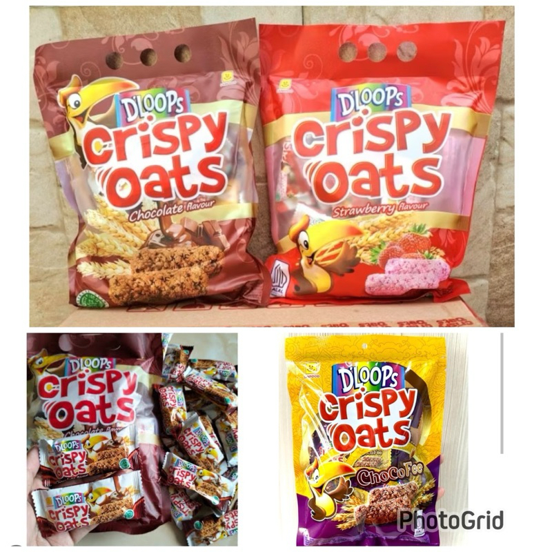 

D'LoopS crispy Oats 180/200gram aneka rasa