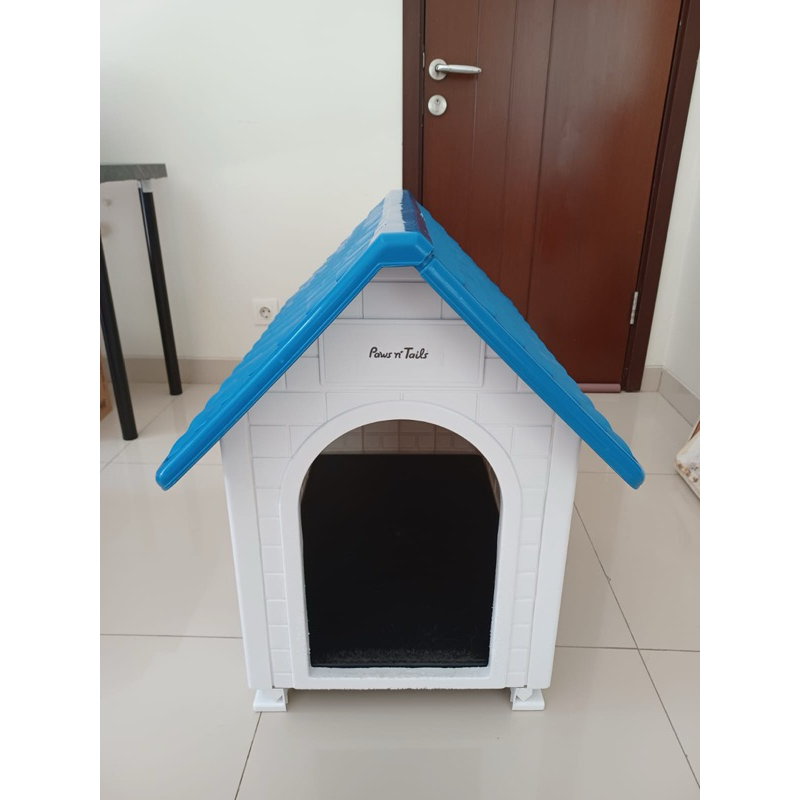 Rumah Kandang Hewan Anjing Plastik Indoor Outdoor Besar Jumbo
