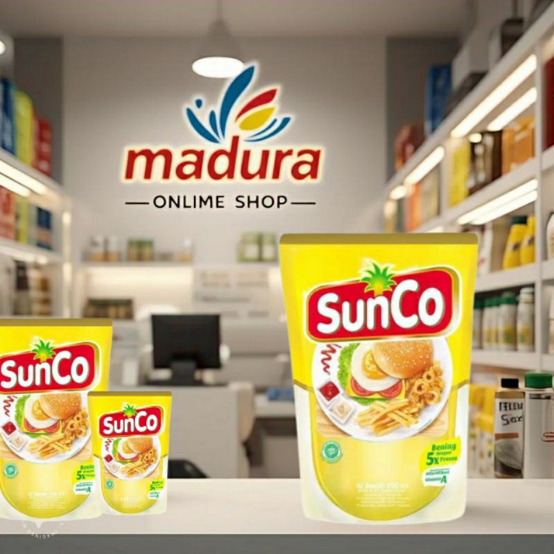 

~MOS~ Minyak Goreng Sunco 1 Liter 2 Liter