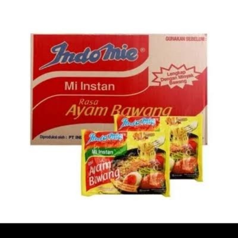 

Indomie rasa ayam bawang [1dus isi40]