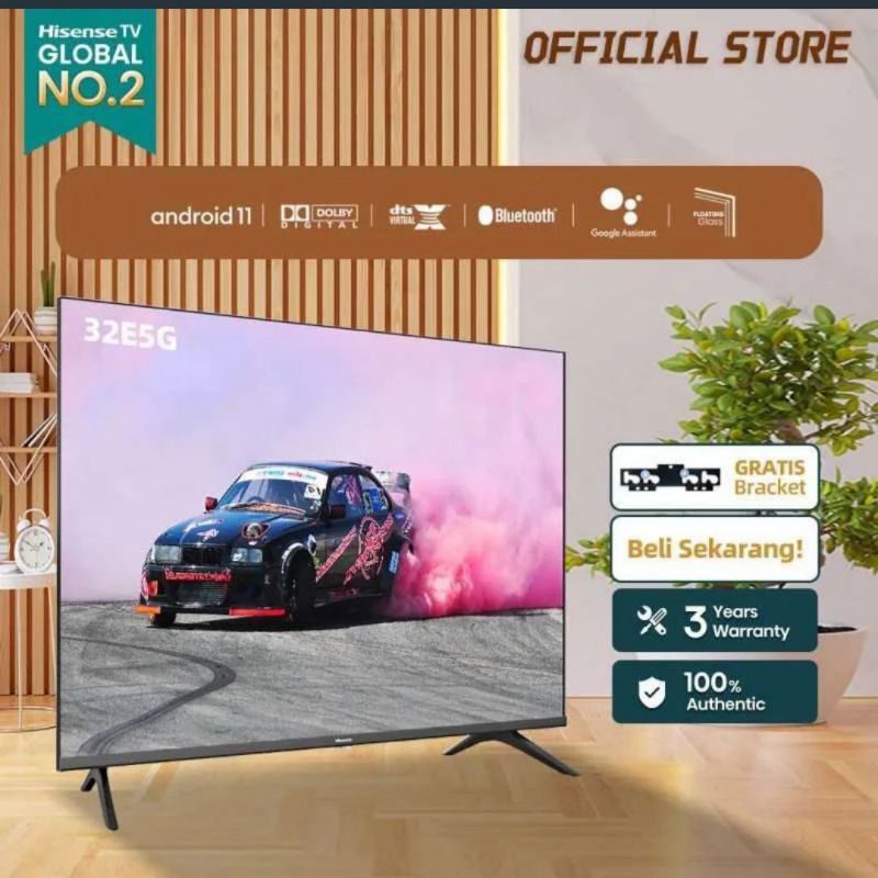 TV Android Hisense 32E5 #2505