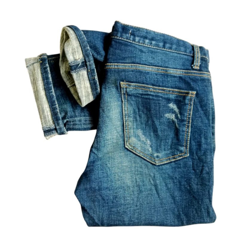 celana panjang jeans salt avenue ripped jeans