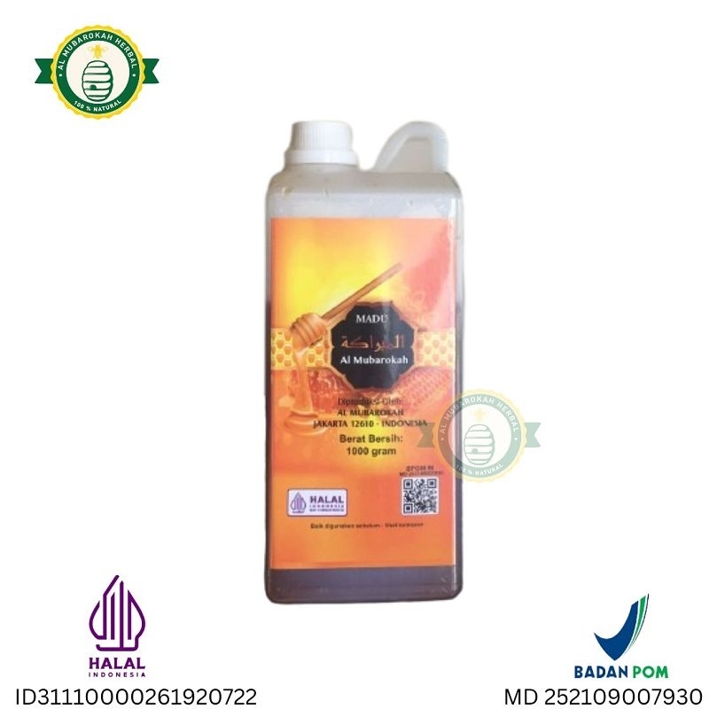 

madu AL MUBAROK 1200 gr