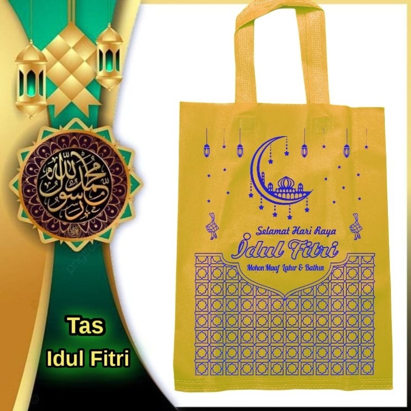 

Edisi Lebaran MOTIF HLS 25x35 sablon 1 sisi (isi 12 PCS)