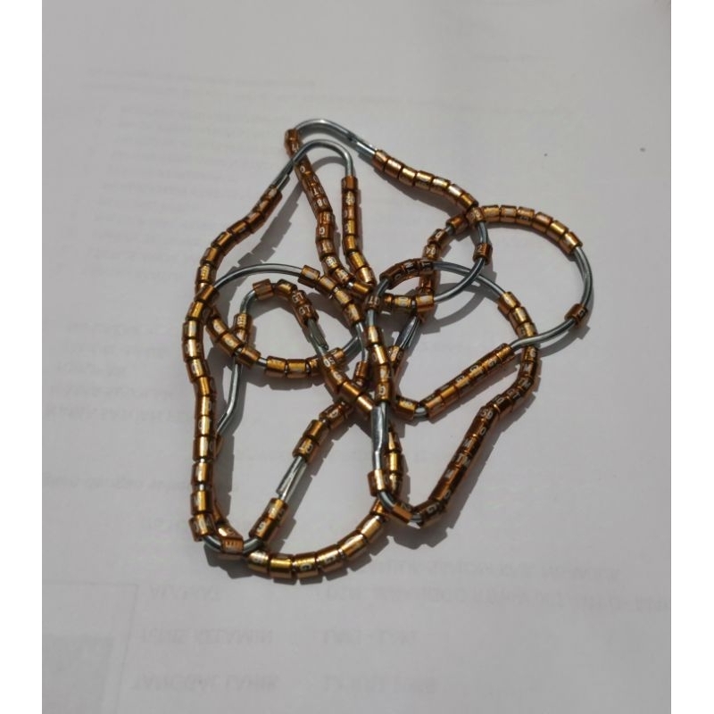 ring laser burung kenari isi 25 . ukuran 3 mm