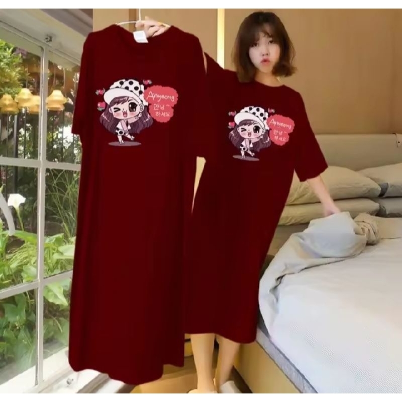 Kaos Jumbo Dress Kaos Bahan Kaos