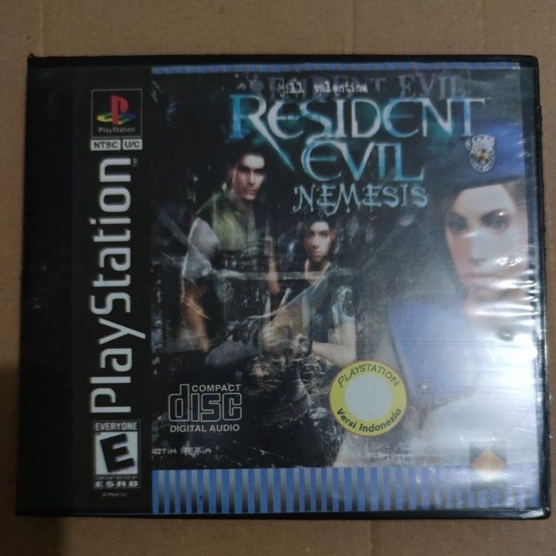 Kaset Ps1 Resident Evil Nemesis B.indo Kopab Kaset PS1 Copab