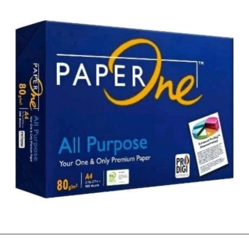 

Kertas HVS A4 80 gr Paperone / Dus
