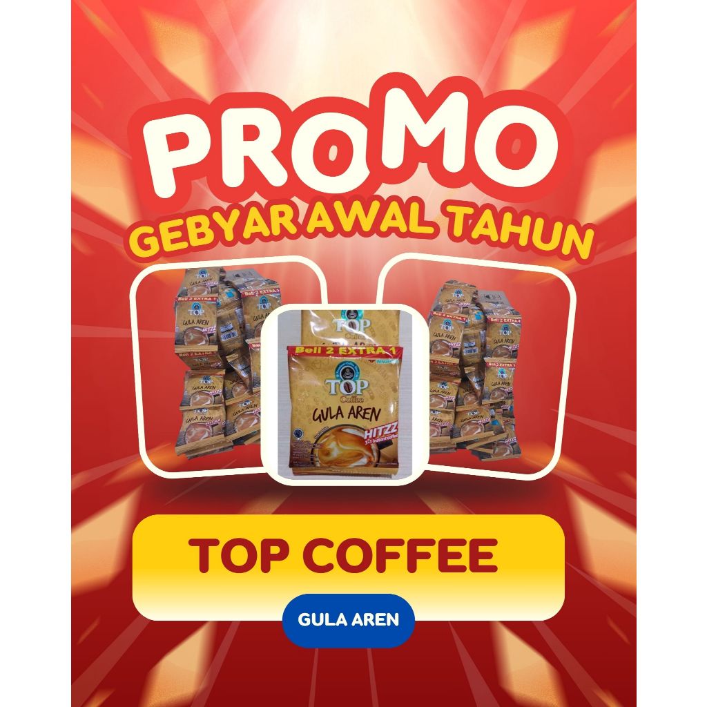 

KOPI TOP GULA AREN isi 15PCS