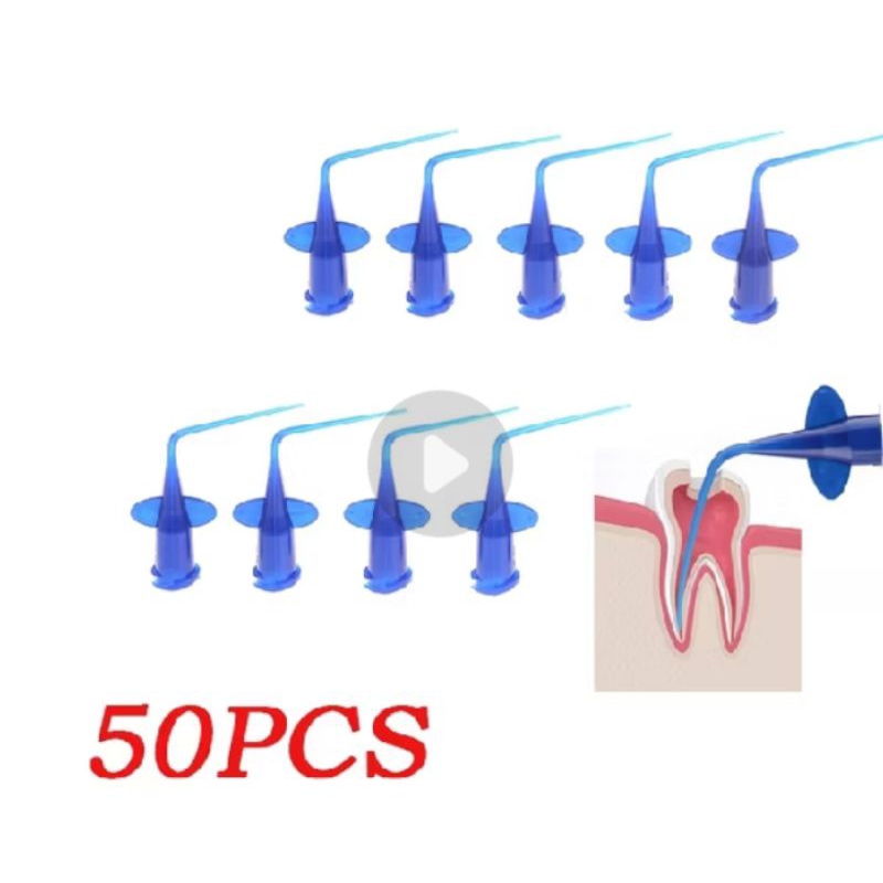 50 Buah Tip Endodontik untuk Irigasi Saluran Akar Gigi